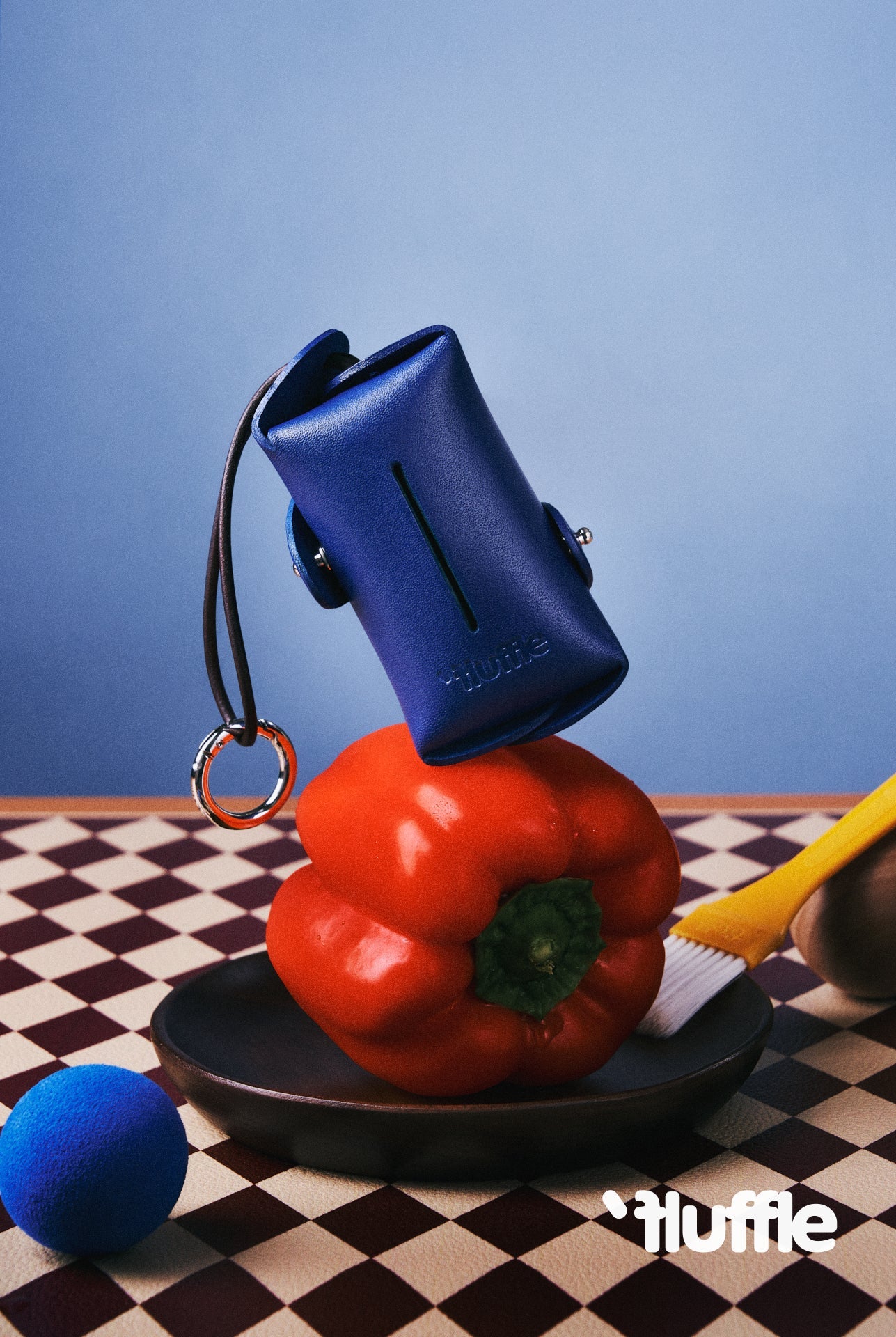 Poop Bag Holder ブルー