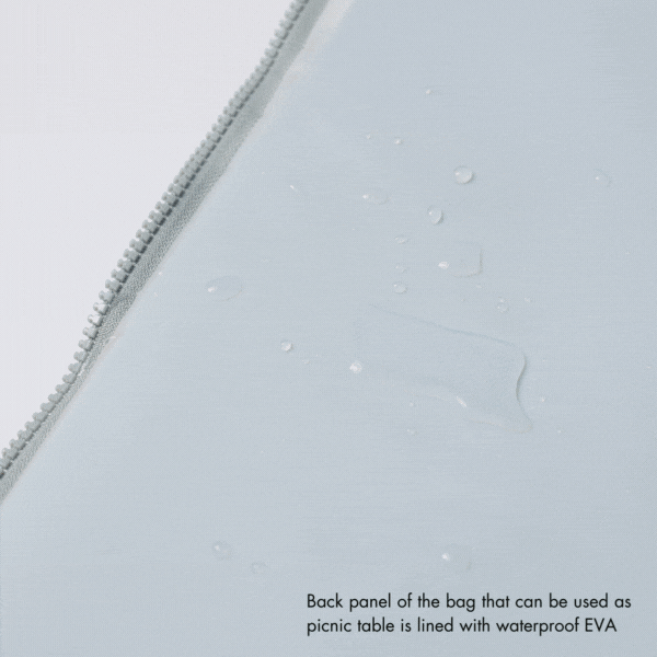 Breeze Picnic&Stroller Bag (トラベルマット付き)ライトブルー