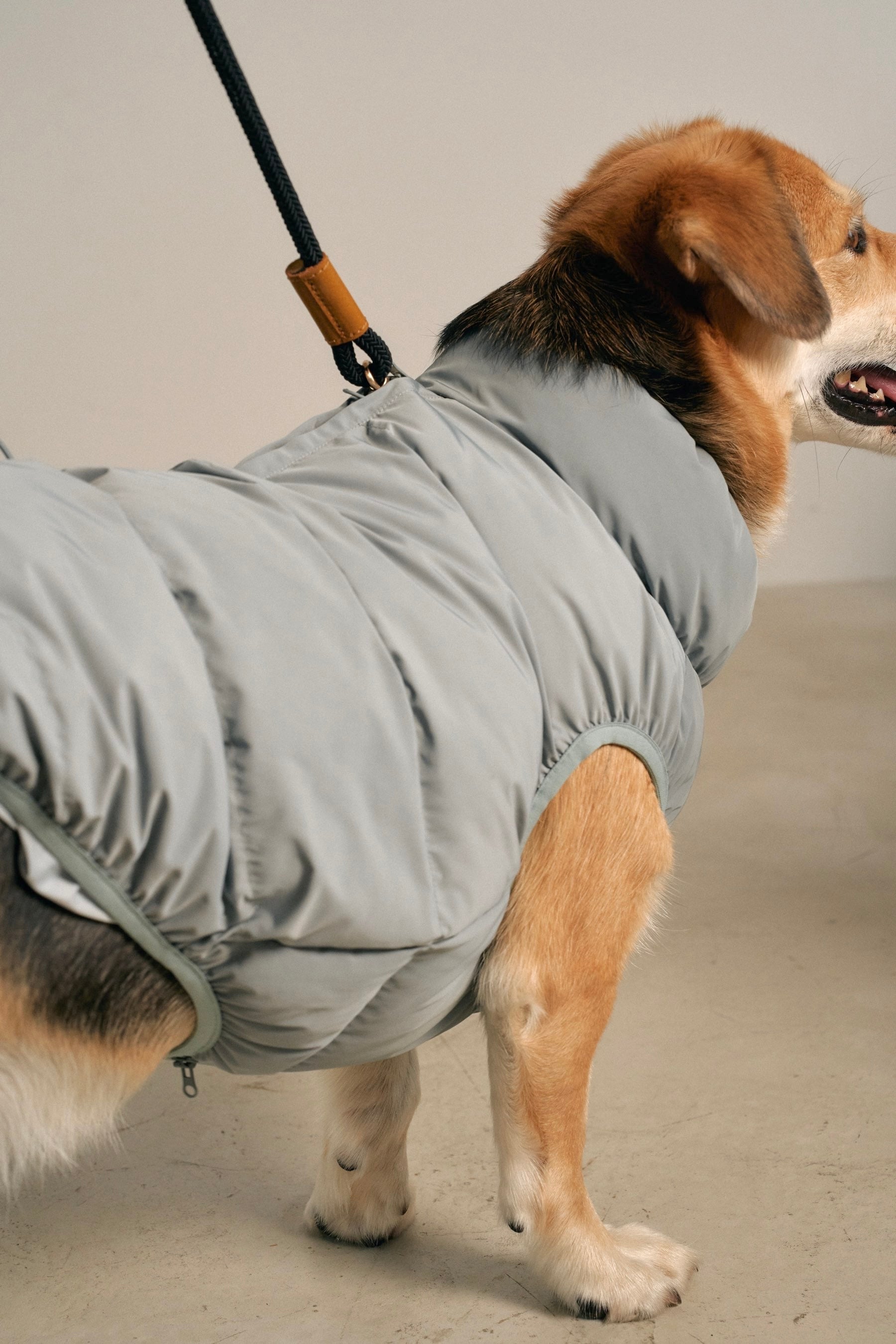 Cushy Puffer Vest アイスバーググリーン