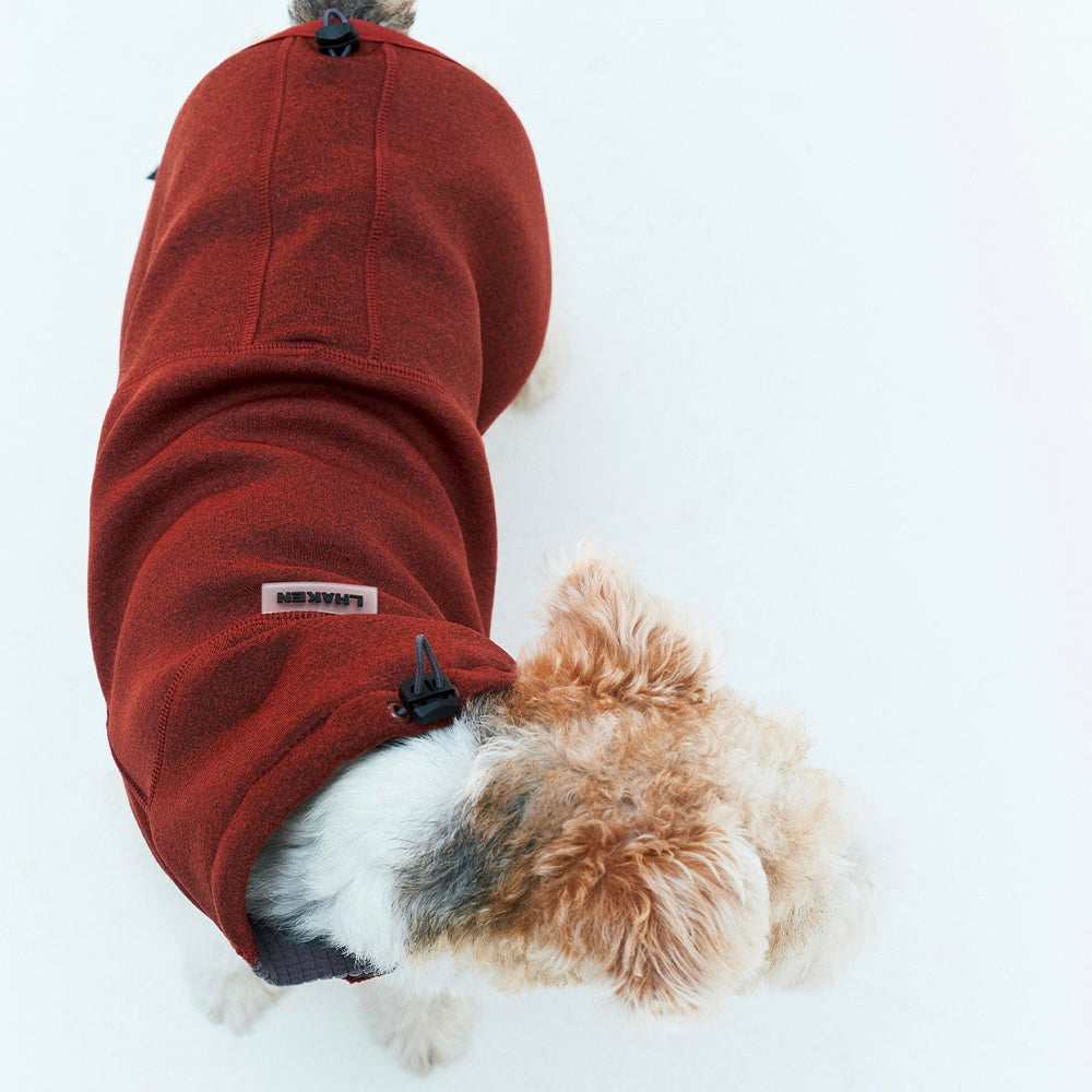 INTER FLEECE JACKET バーガンディー