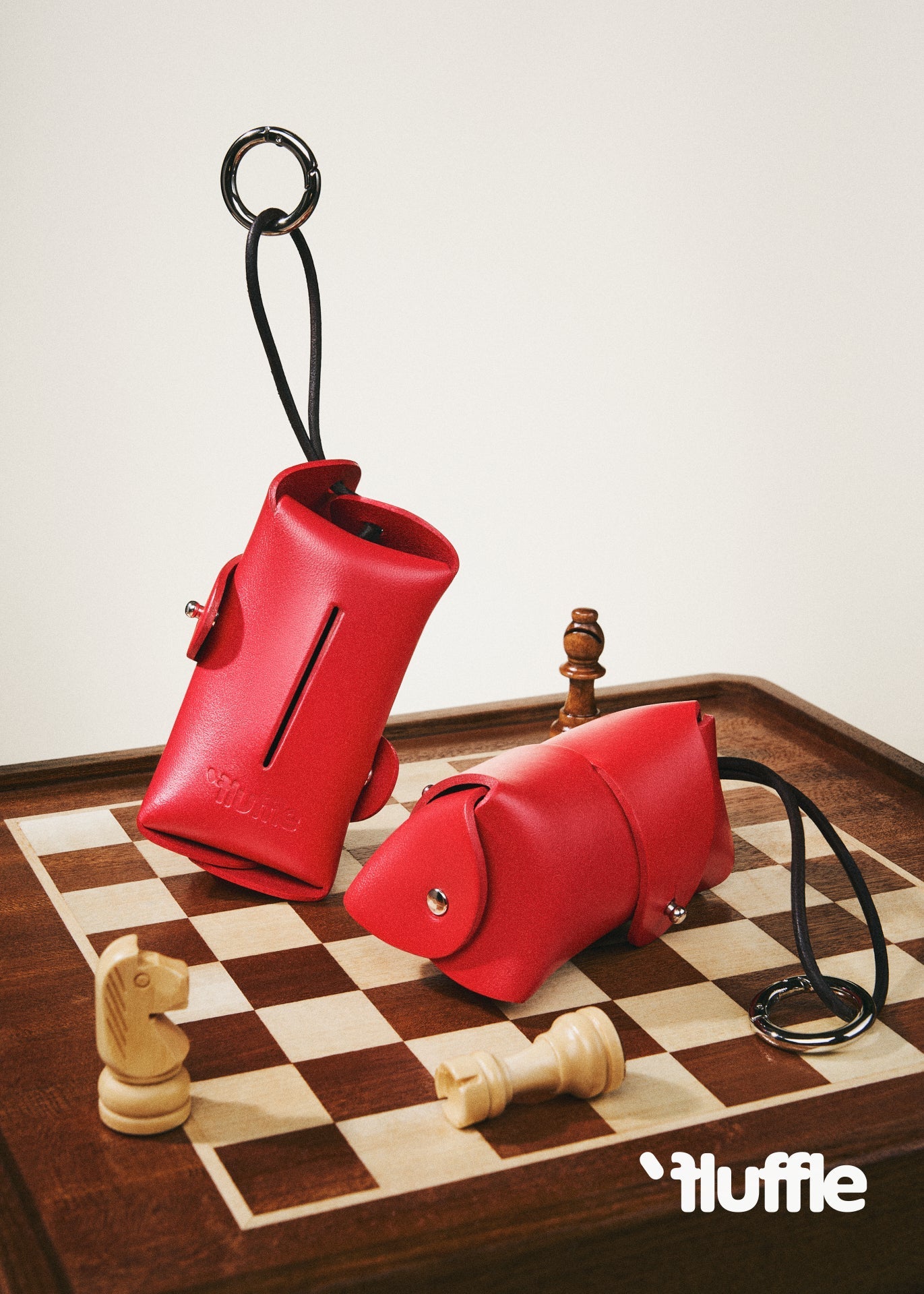 Poop Bag Holder レッド