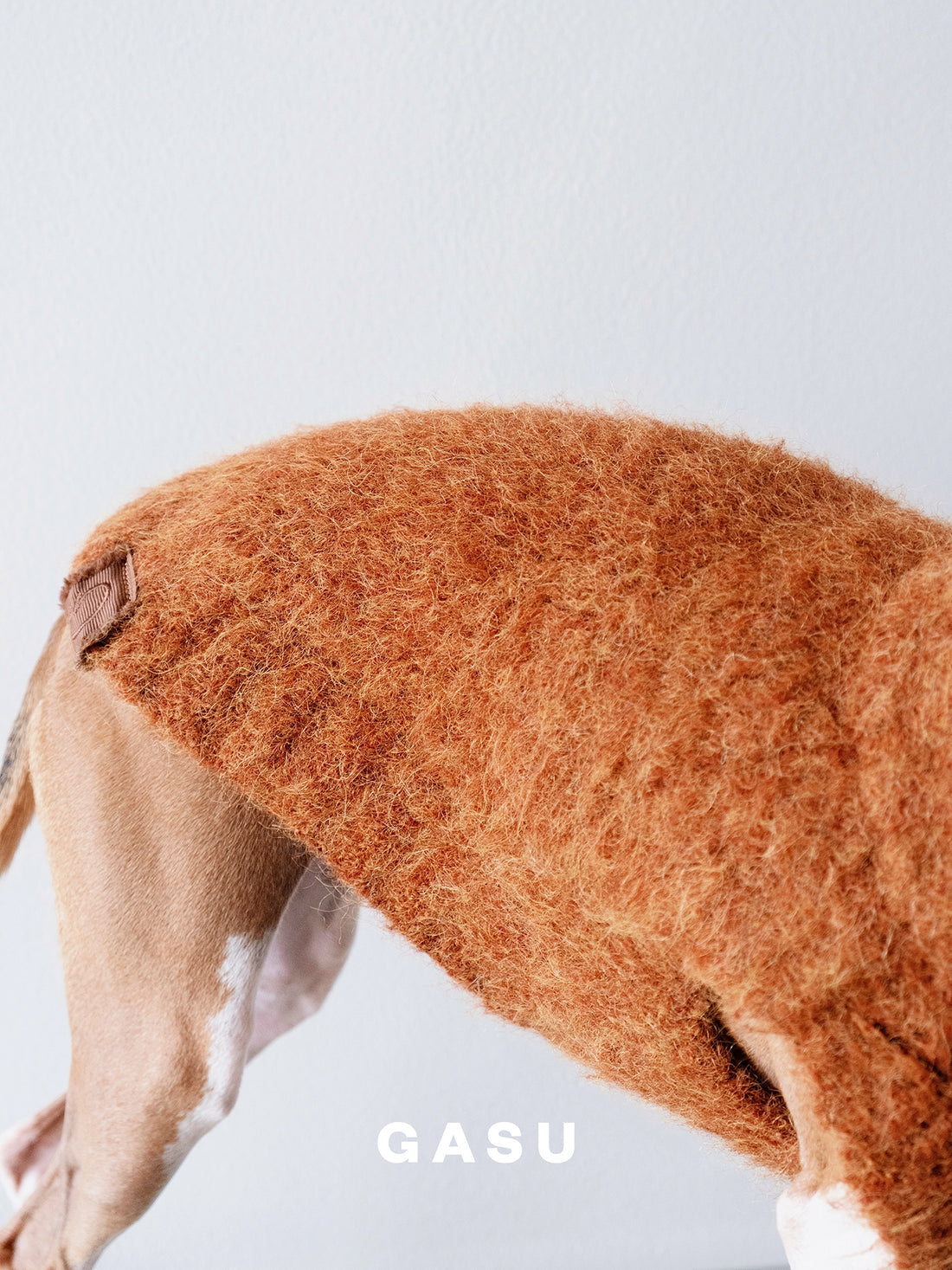 【全犬種対応】Roseau ファイン&ウォーム アルパカニットベスト メイプル