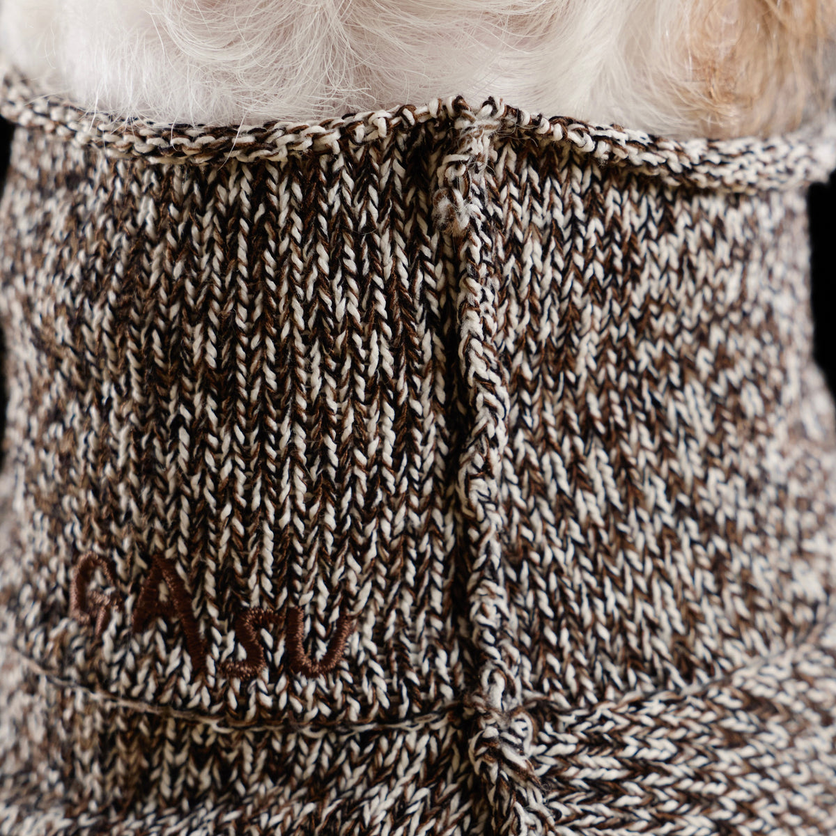 Variété Linen Knit Vest ミューテッドラセット