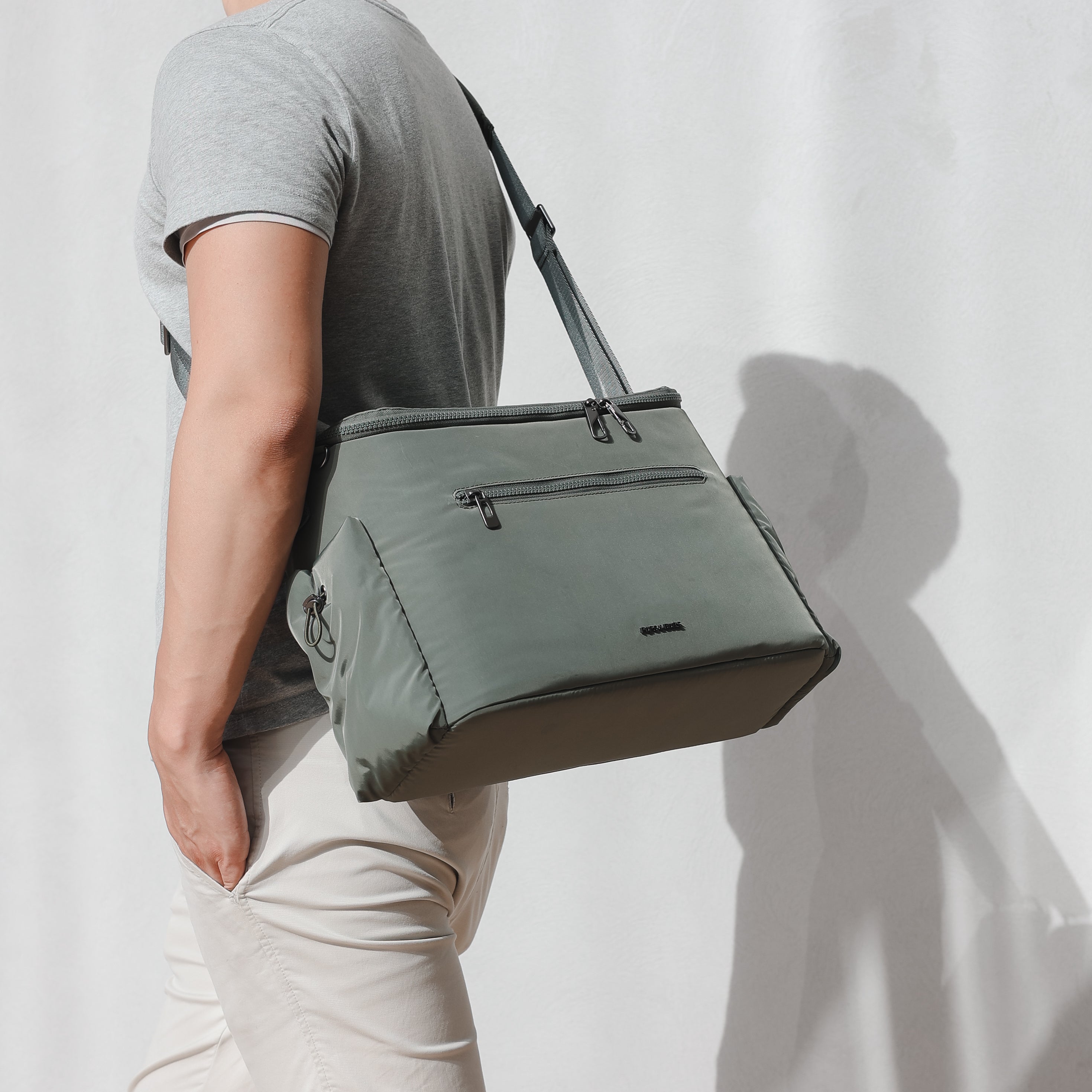 Breeze Picnic&Stroller Bag (トラベルマット付き) オリーブ