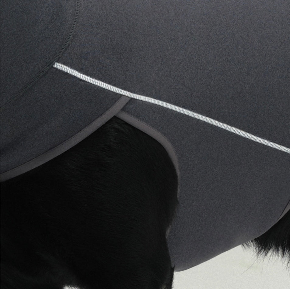 INTER FLEECE JACKET グレー