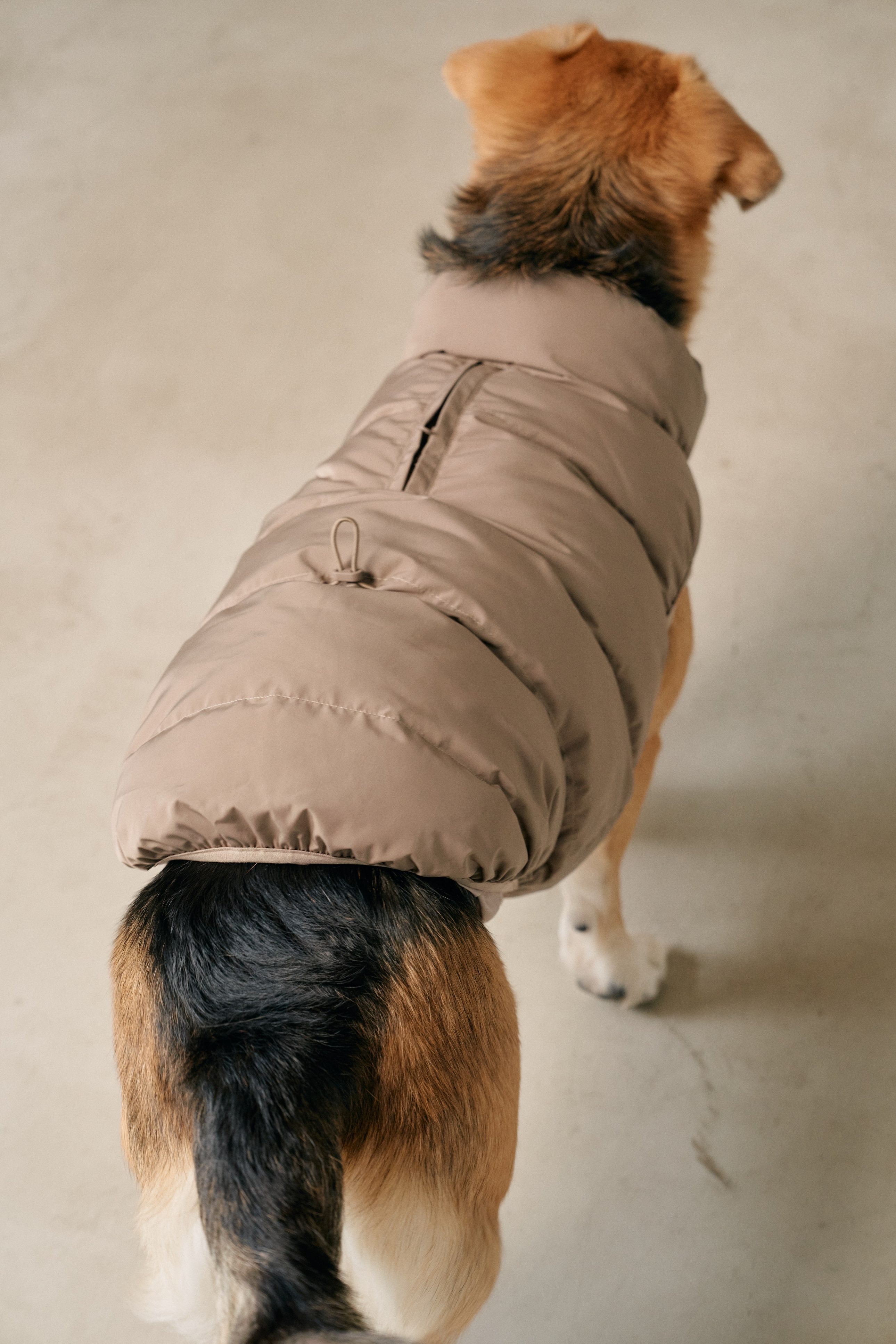 Cushy Puffer Vest カフェモカ