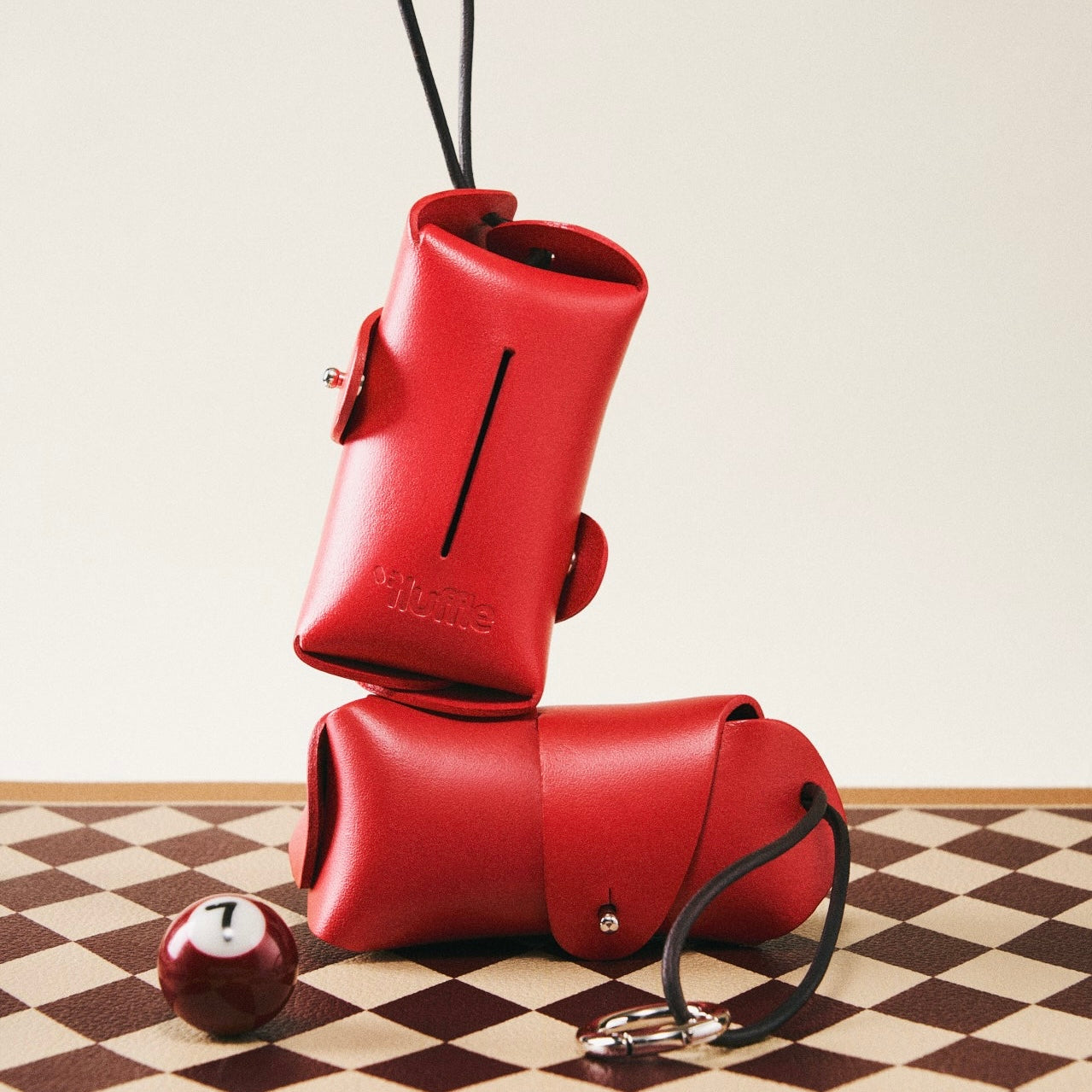 Poop Bag Holder レッド