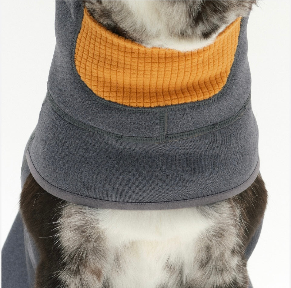 INTER FLEECE JACKET グレー