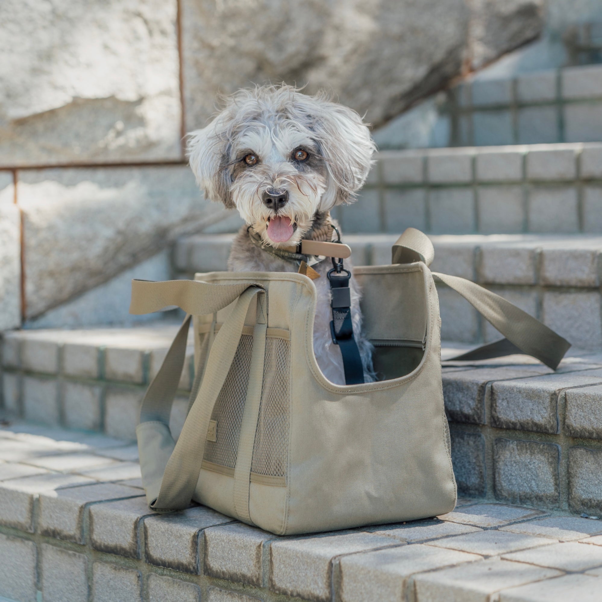SUBWAY Petite Pet Carrycot FERN