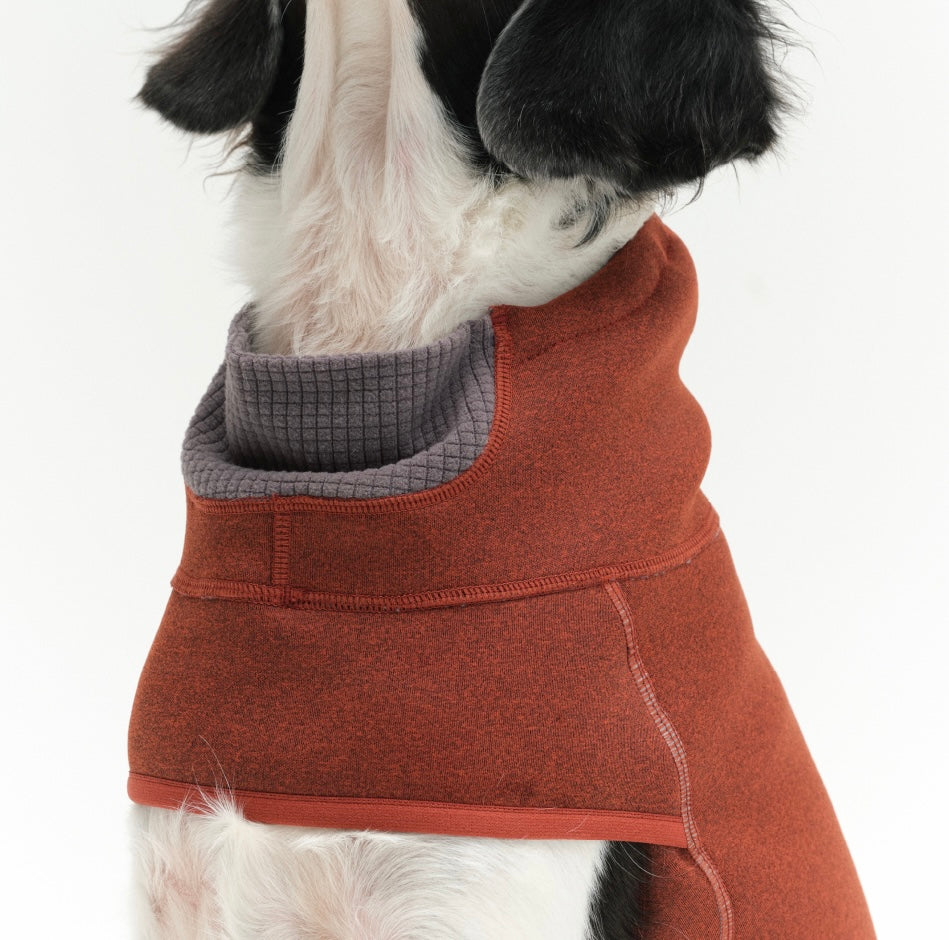 INTER FLEECE JACKET バーガンディー