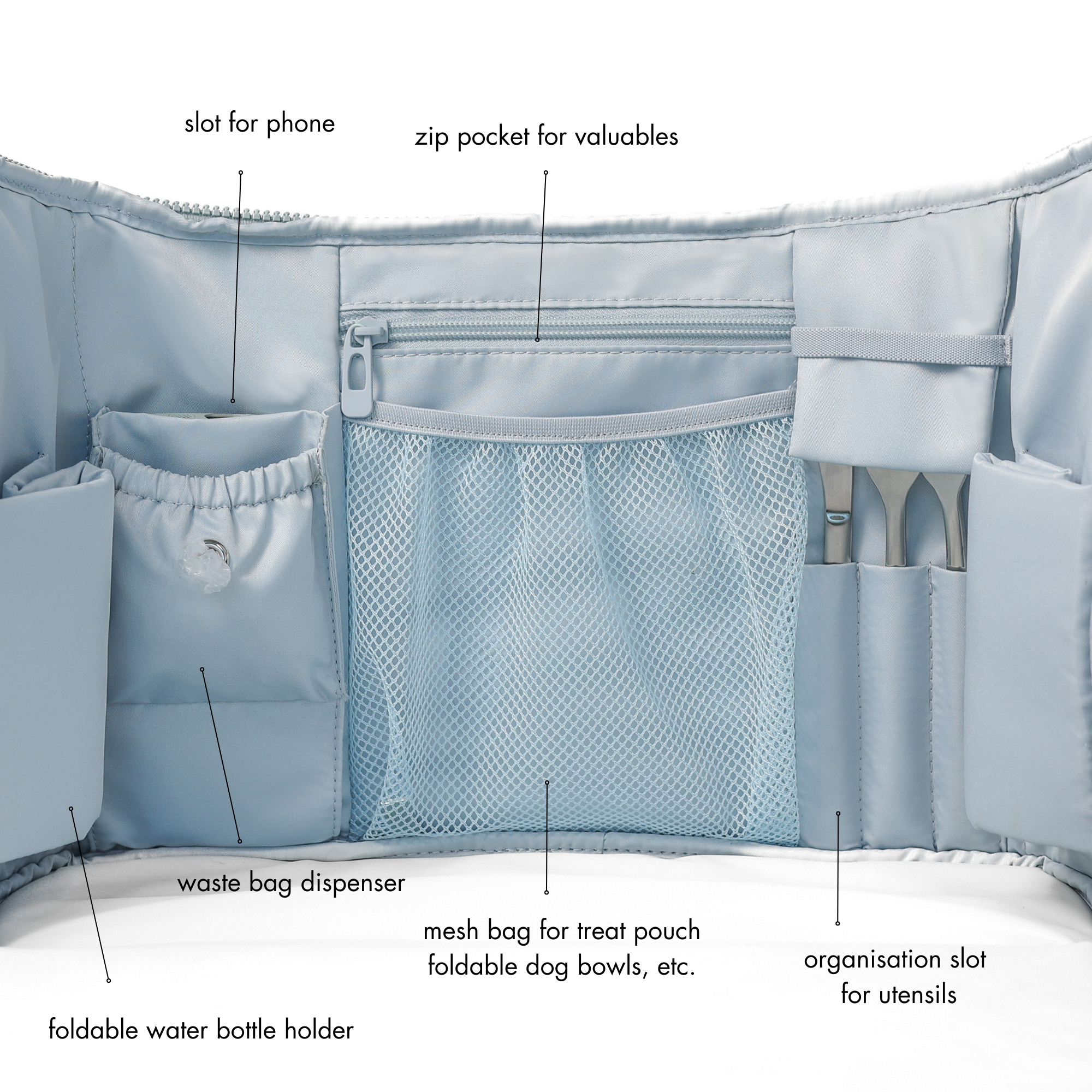 Breeze Picnic&Stroller Bag (トラベルマット付き) オリーブ