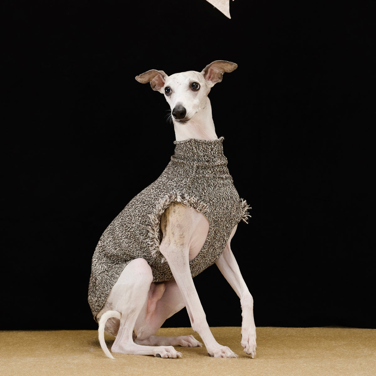 Variété Linen Knit Vest ミューテッドラセット