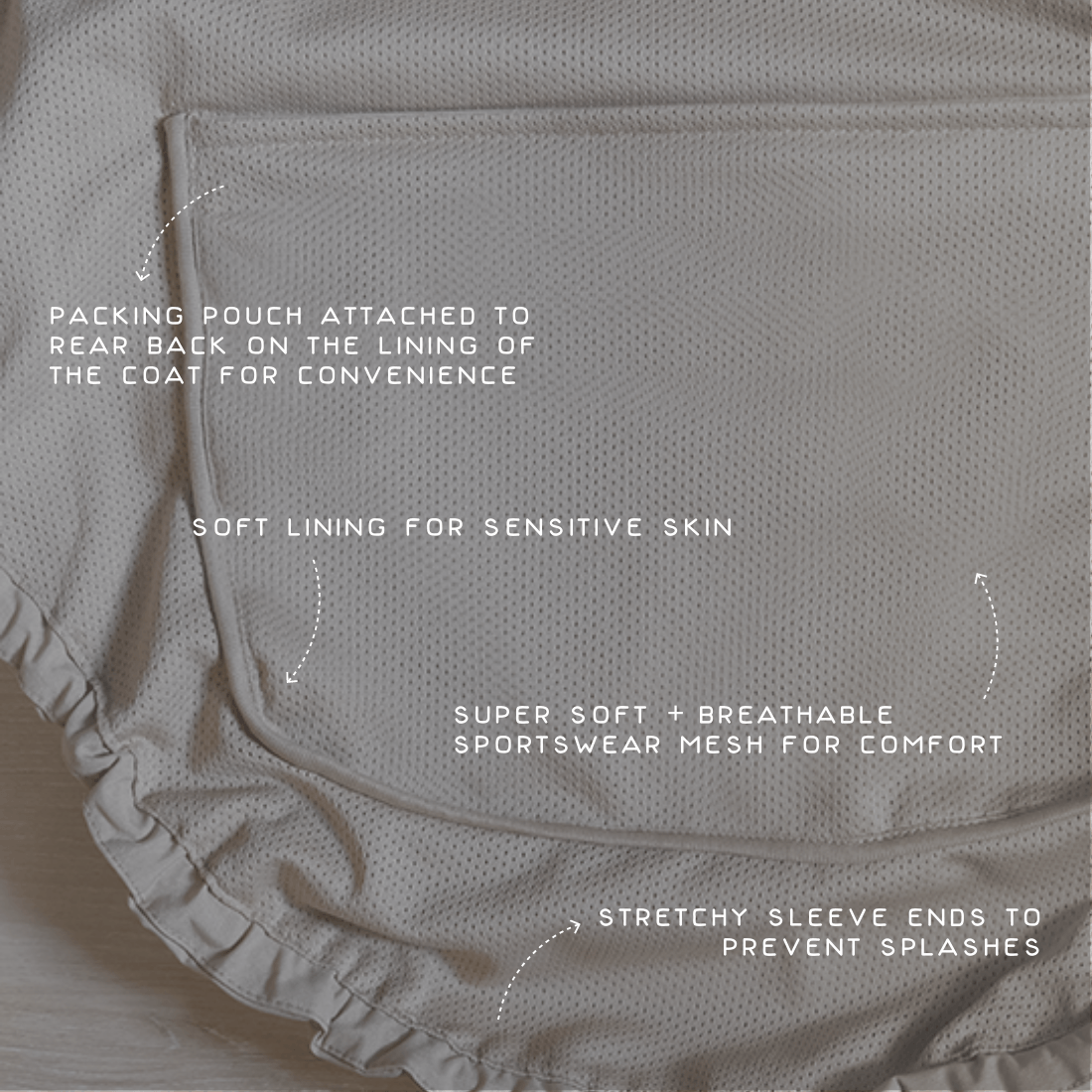 BROOKLYN Raincoat CAMEL