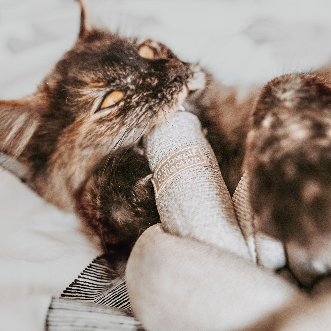 NOUNOU 2BELL BALLS GRAY