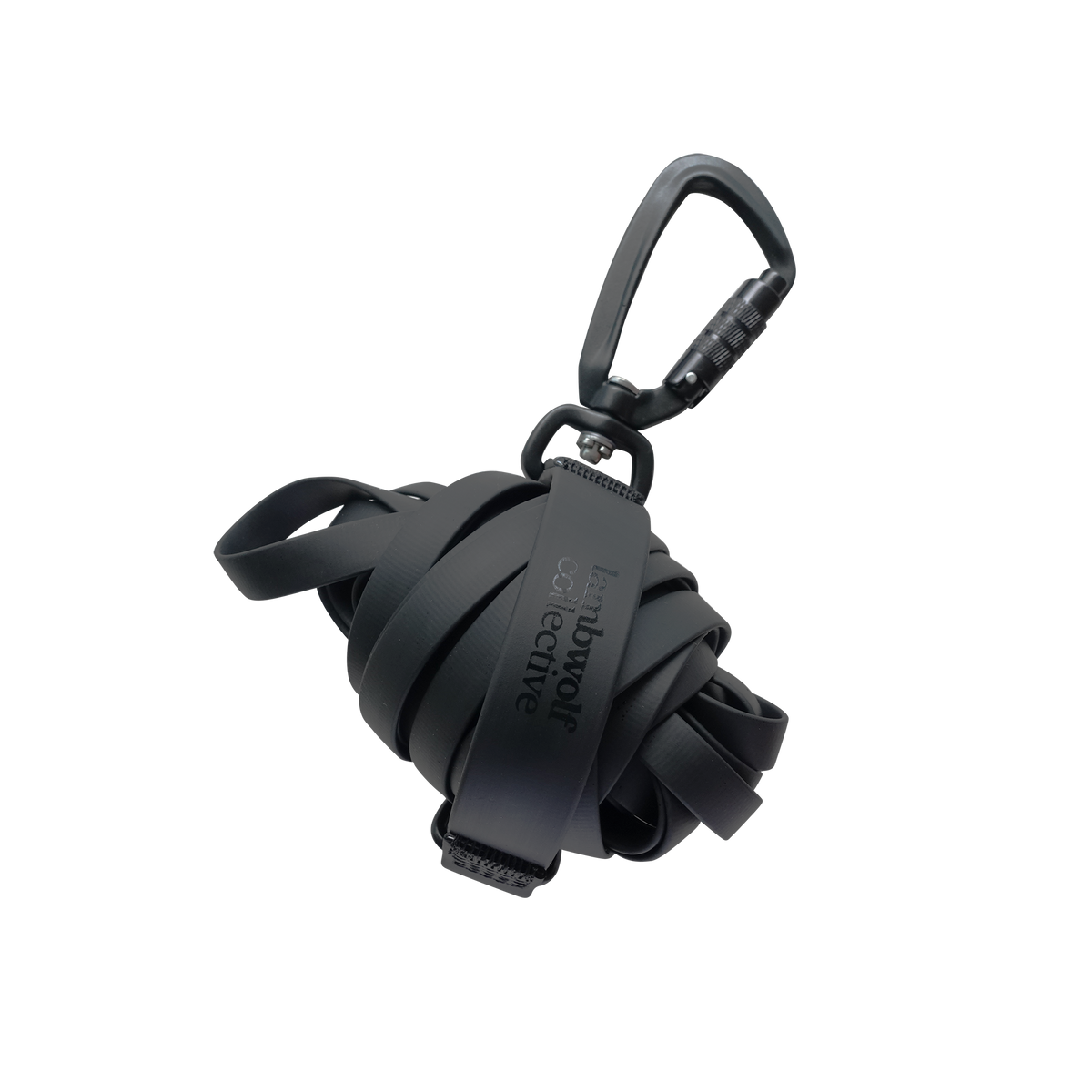 NOMAD X 超軽量ロングリーシュ BLACK(オートロック式カラビナタイプ)