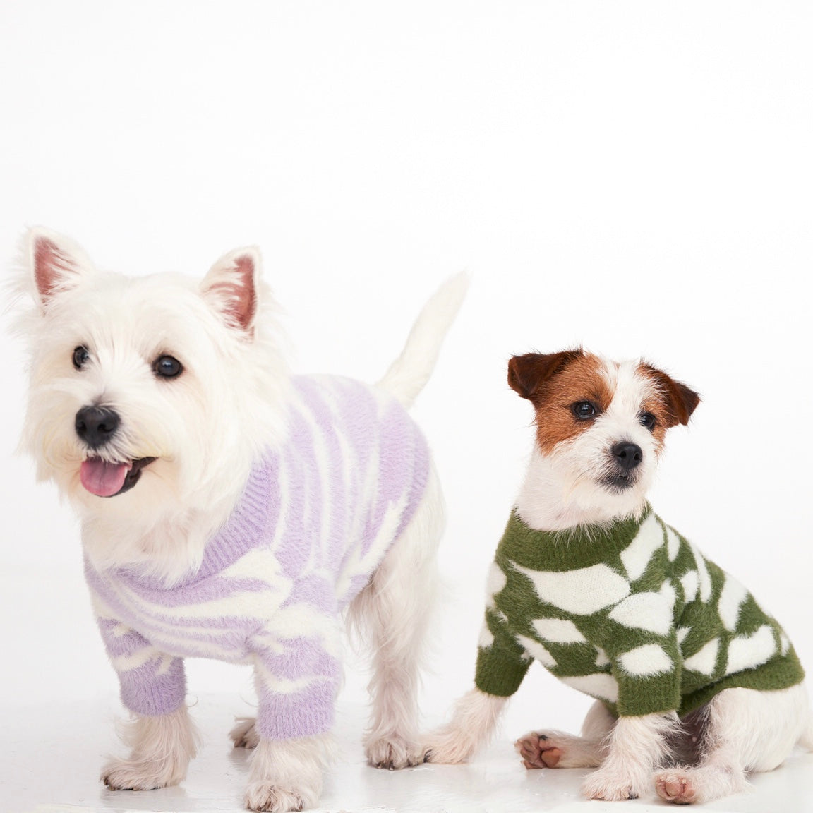 ソフトクラウドセーター Zebra