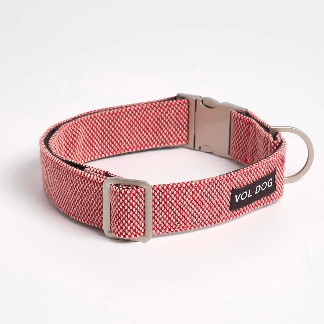 SCOOT SCARLET DOG COLLAR