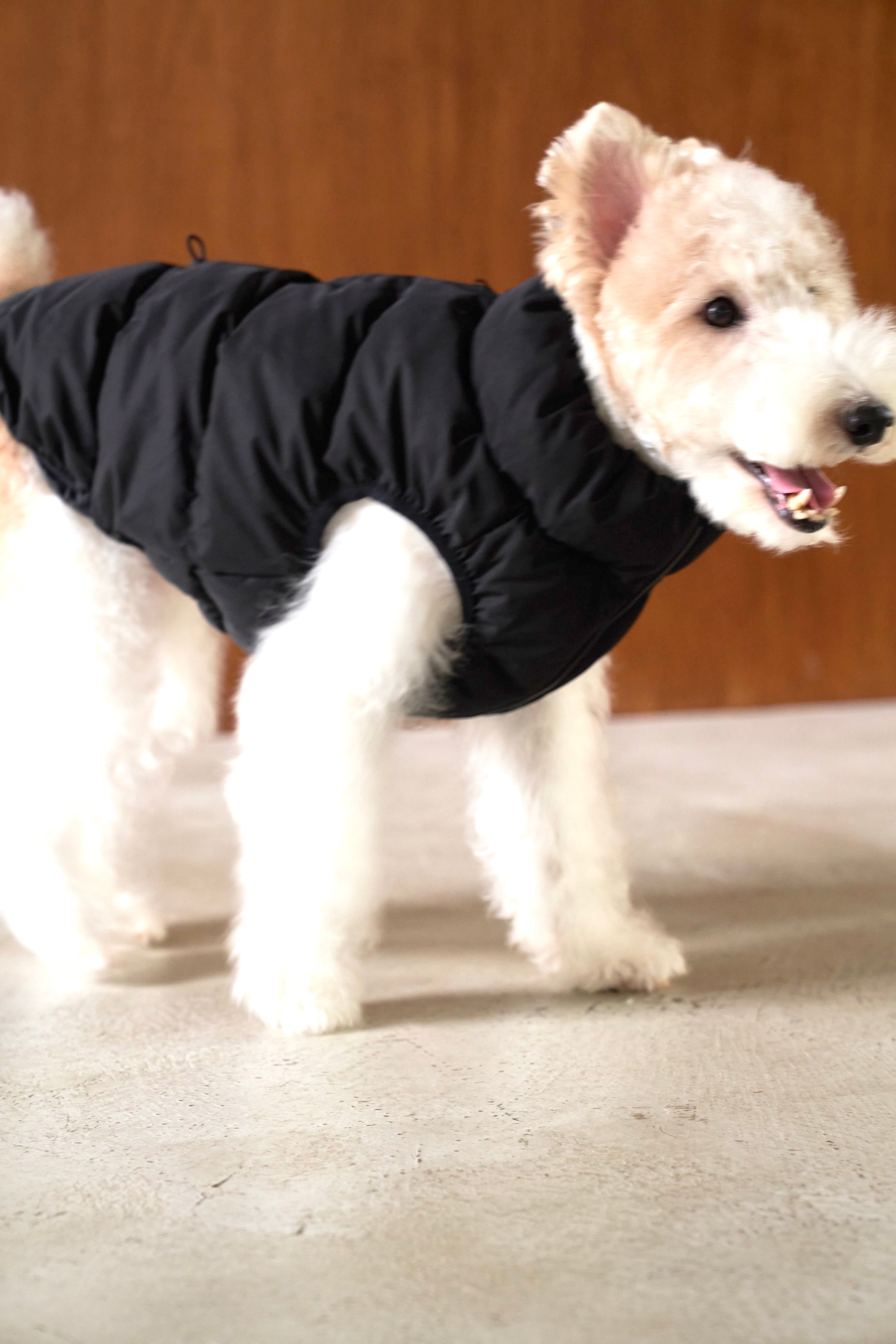 Cushy Puffer Vest ブラック