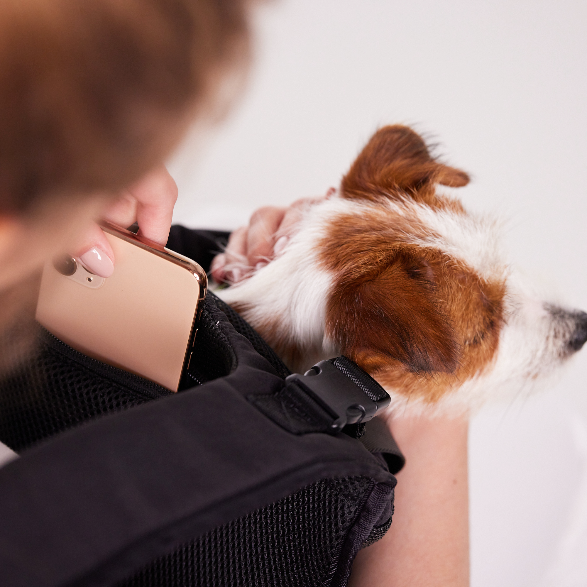 Let's Adventure Pet Carrie / Front & Backpack ライトベージュ