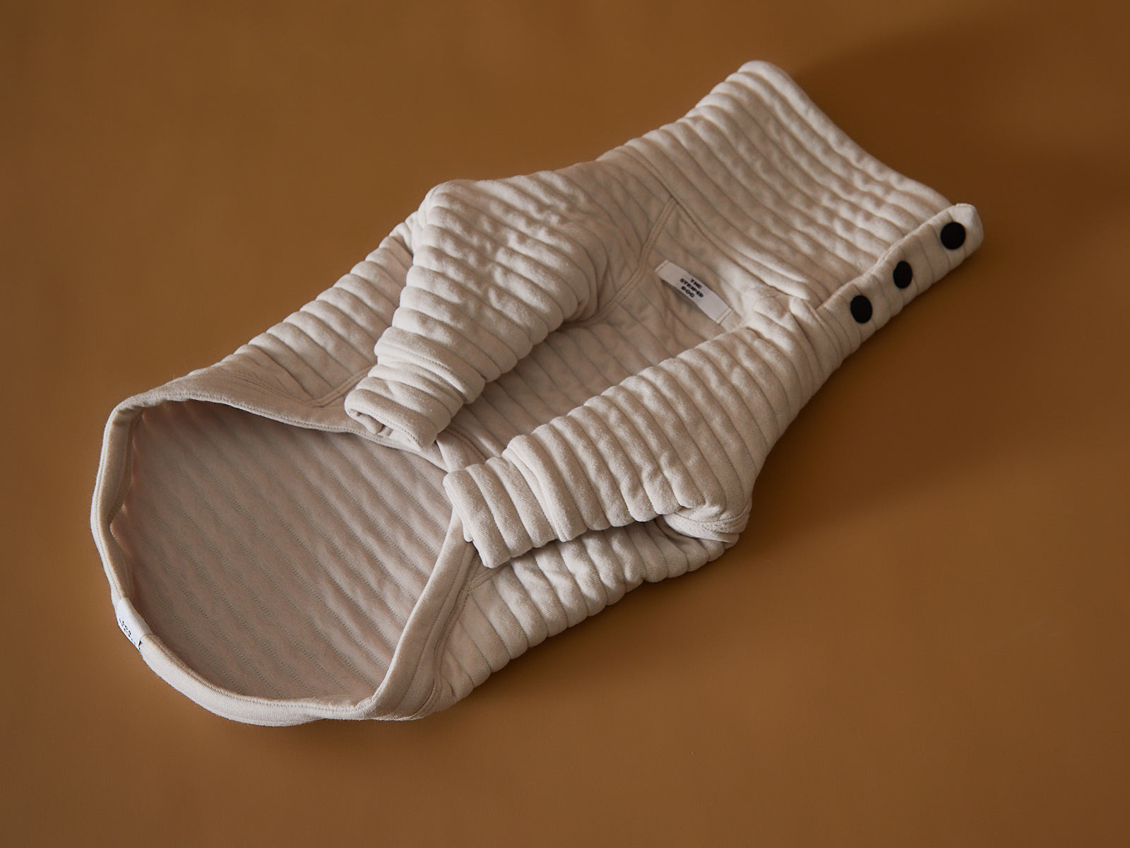 PROVENCE タートルネックキルティングカットソー