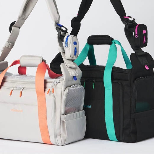 BY-WRAP BAG ブラック/グリーンクッション