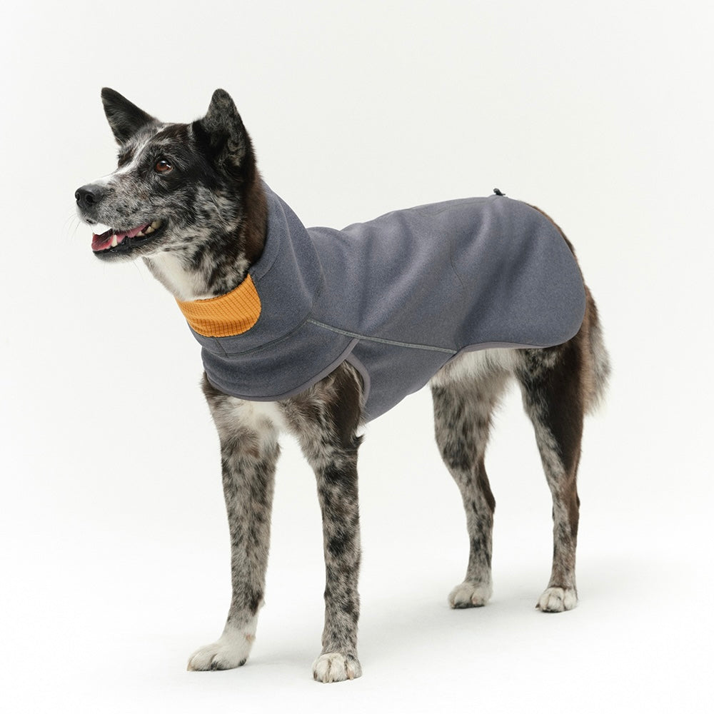 INTER FLEECE JACKET グレー