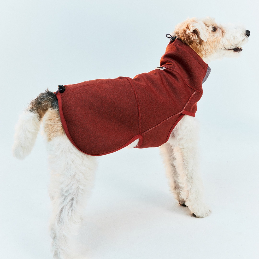 INTER FLEECE JACKET バーガンディー