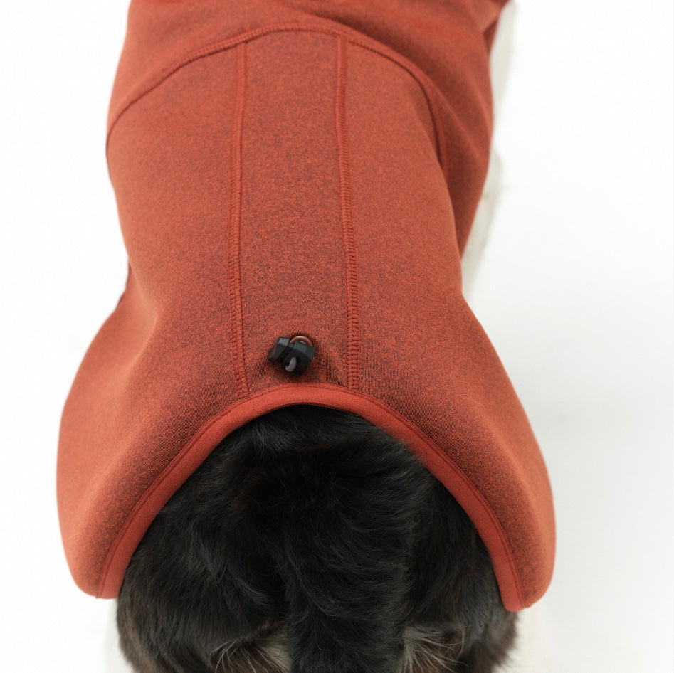 INTER FLEECE JACKET バーガンディー