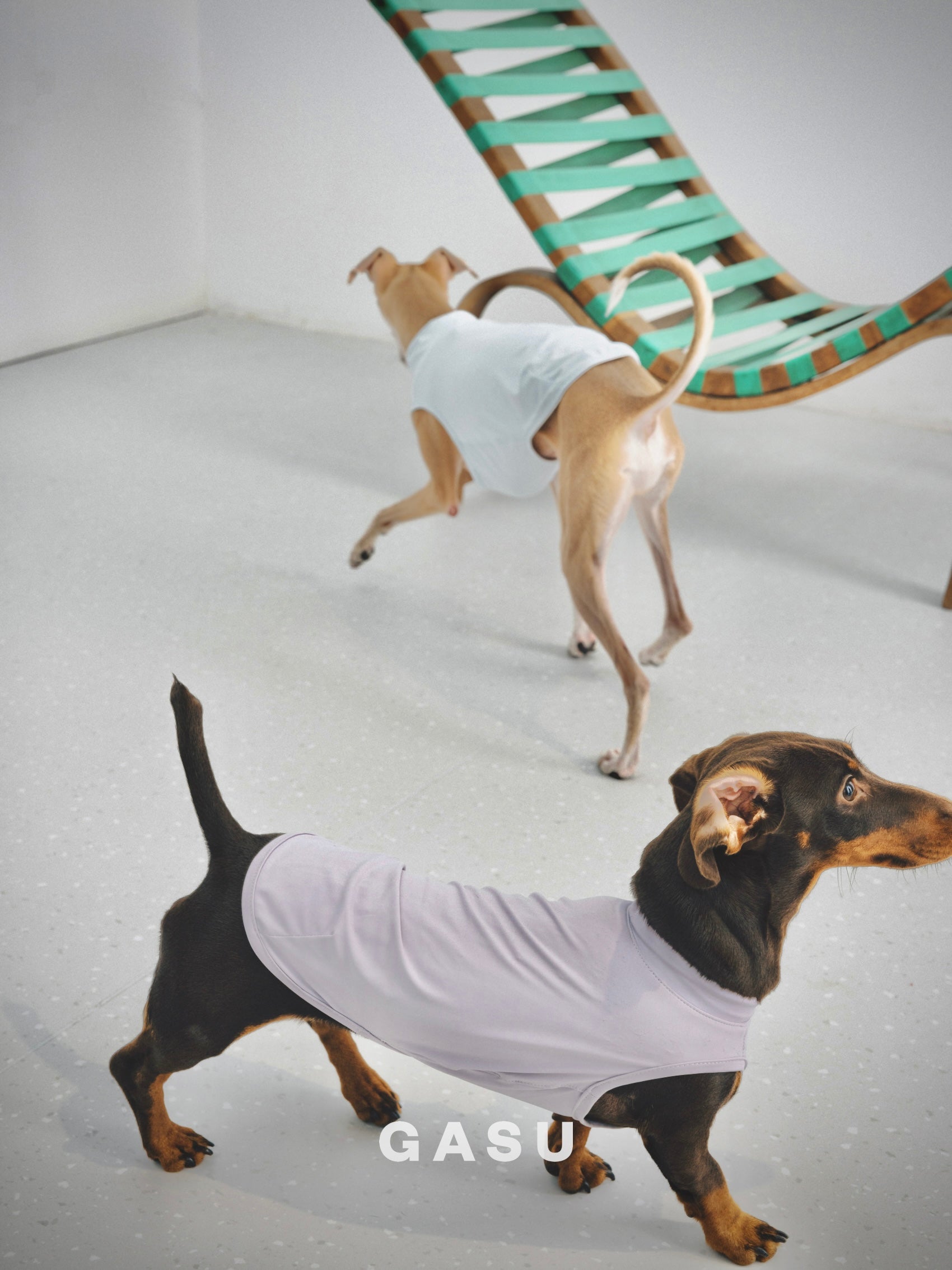 Flâner Nude UPF1000＋ Cooling Vest ガーゼパープル