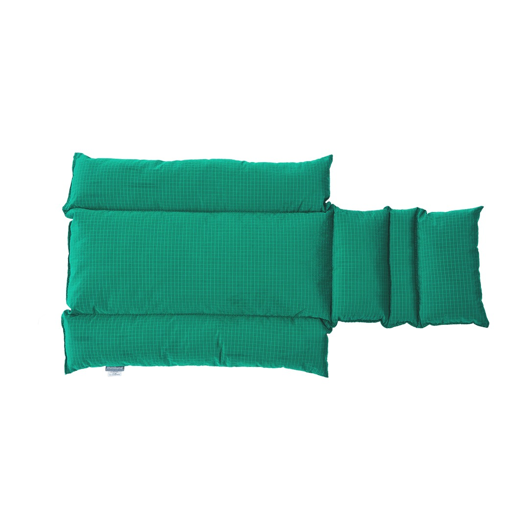 BY-WRAP BAG ブラック/グリーンクッション