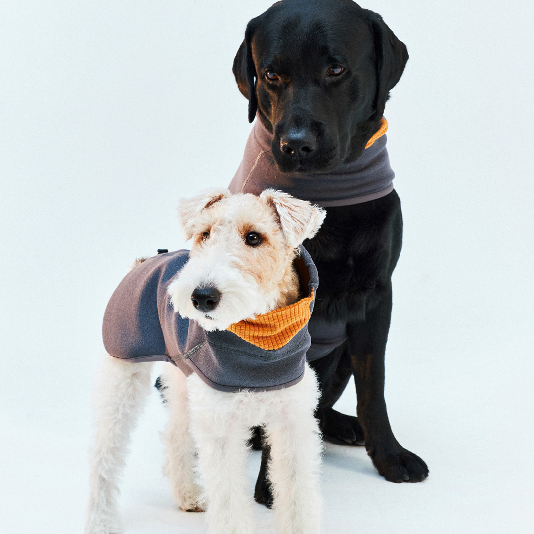 INTER FLEECE JACKET グレー