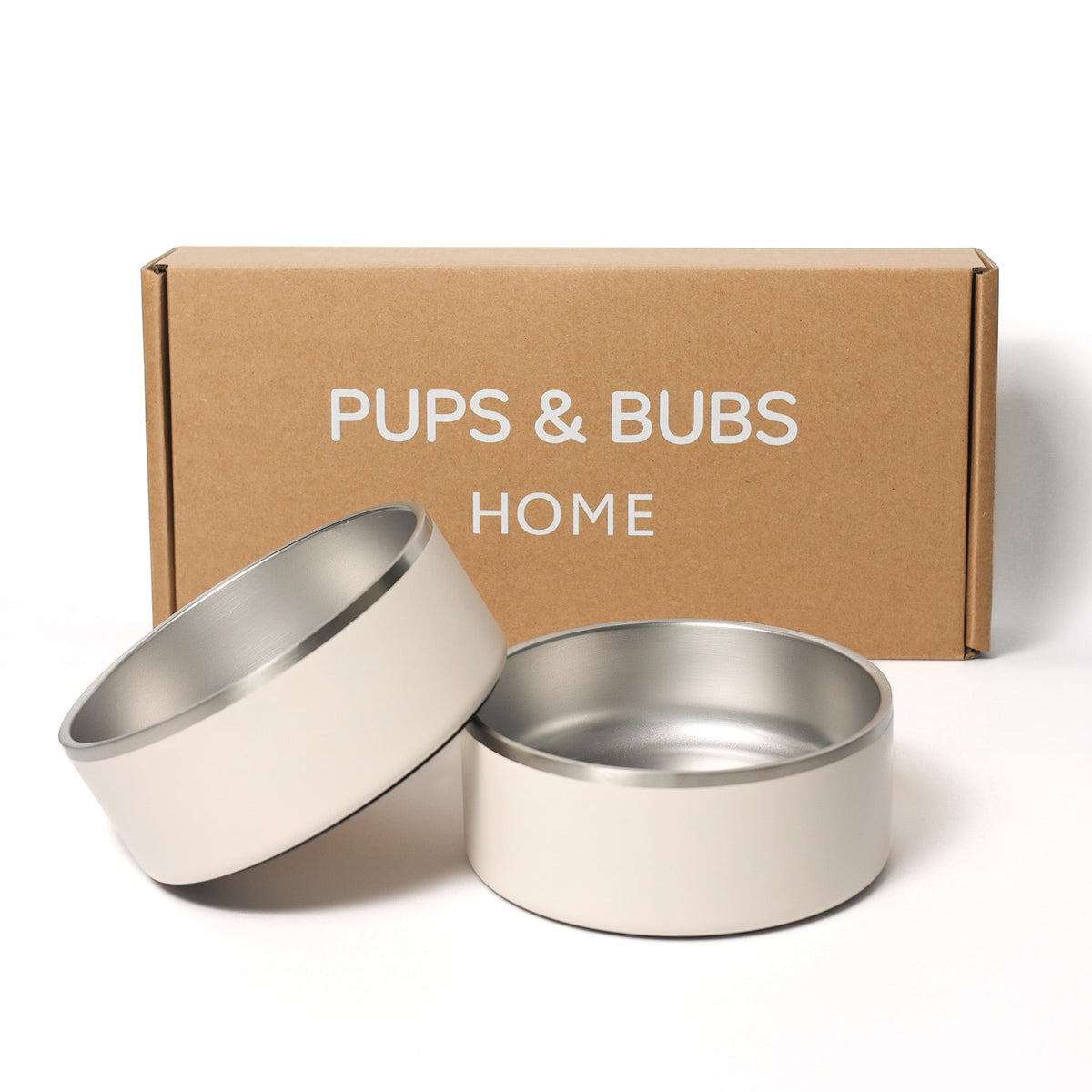 ステンレススチールボウルセット　ココナッツ