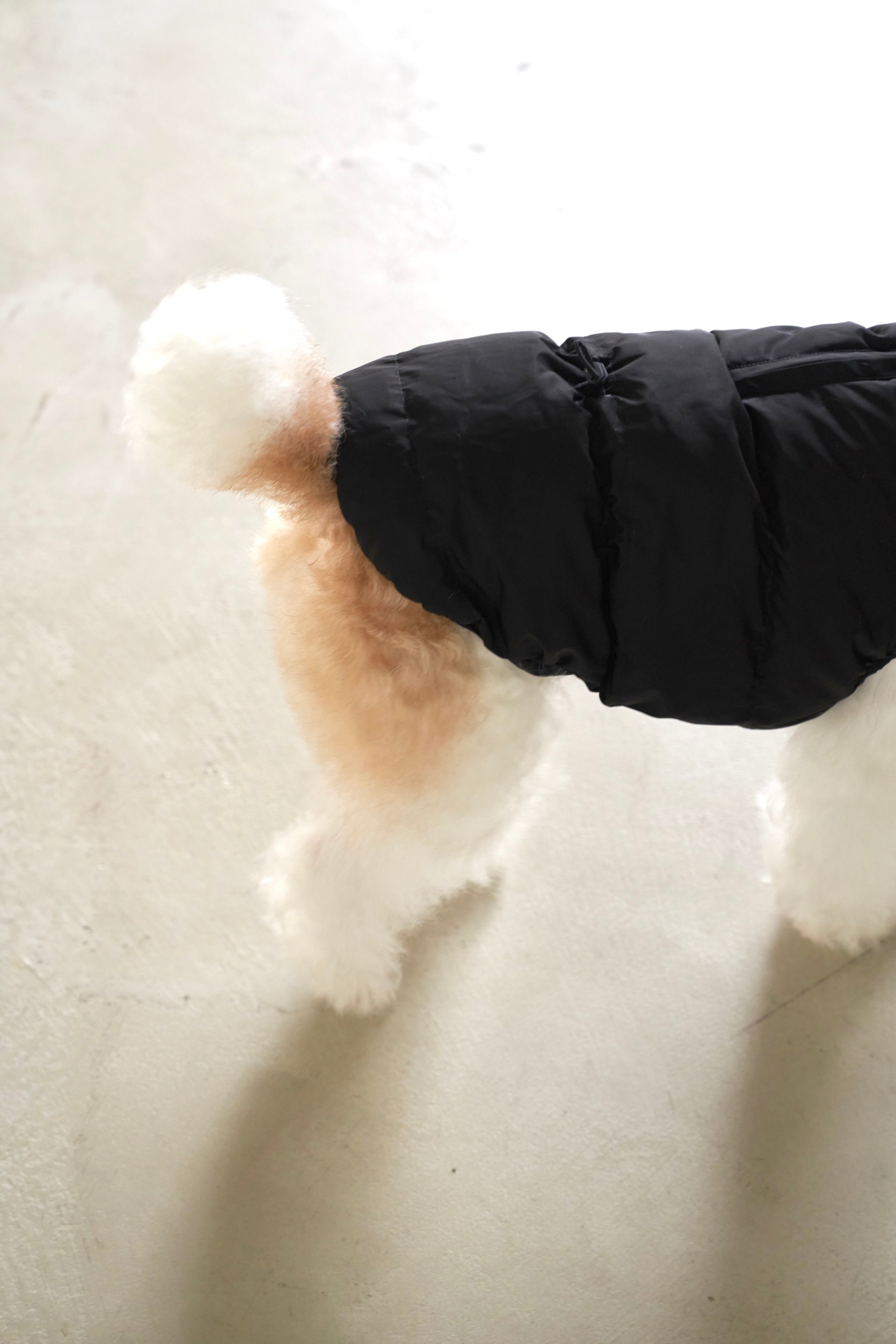 Cushy Puffer Vest ブラック