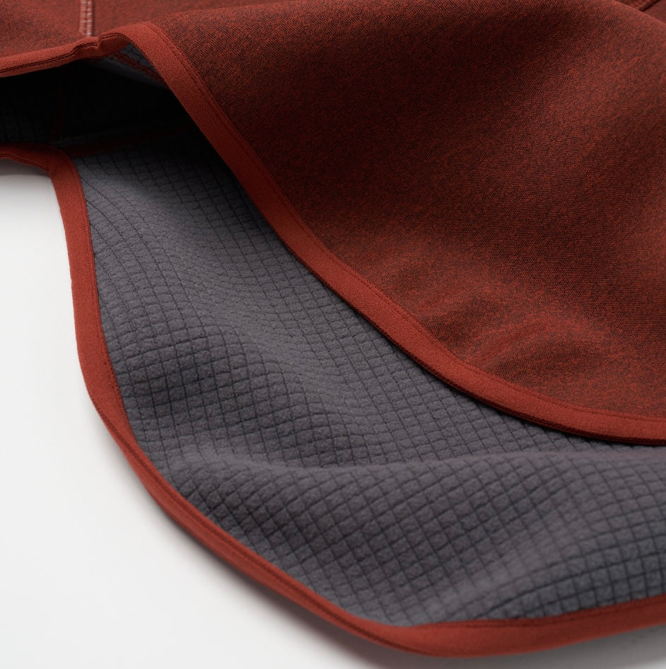 INTER FLEECE JACKET バーガンディー