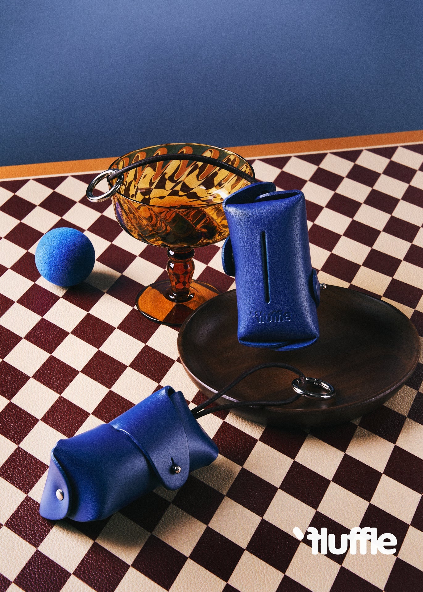 Poop Bag Holder ブルー