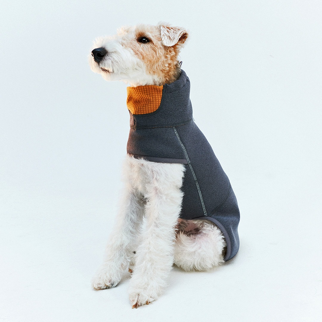 INTER FLEECE JACKET グレー