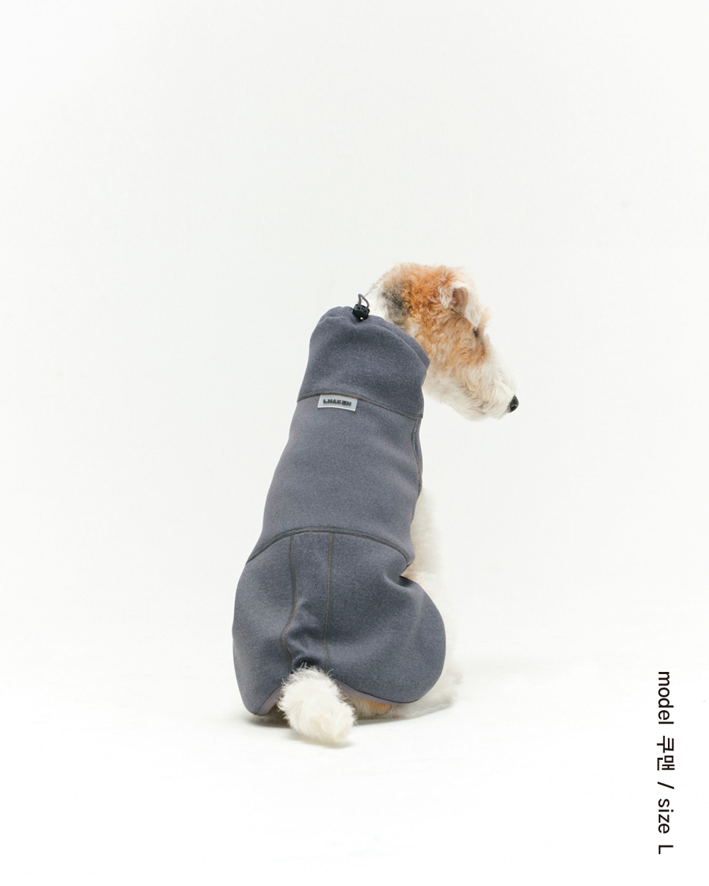INTER FLEECE JACKET グレー