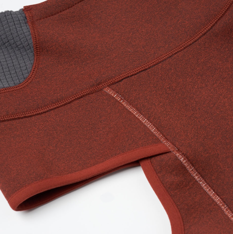 INTER FLEECE JACKET バーガンディー