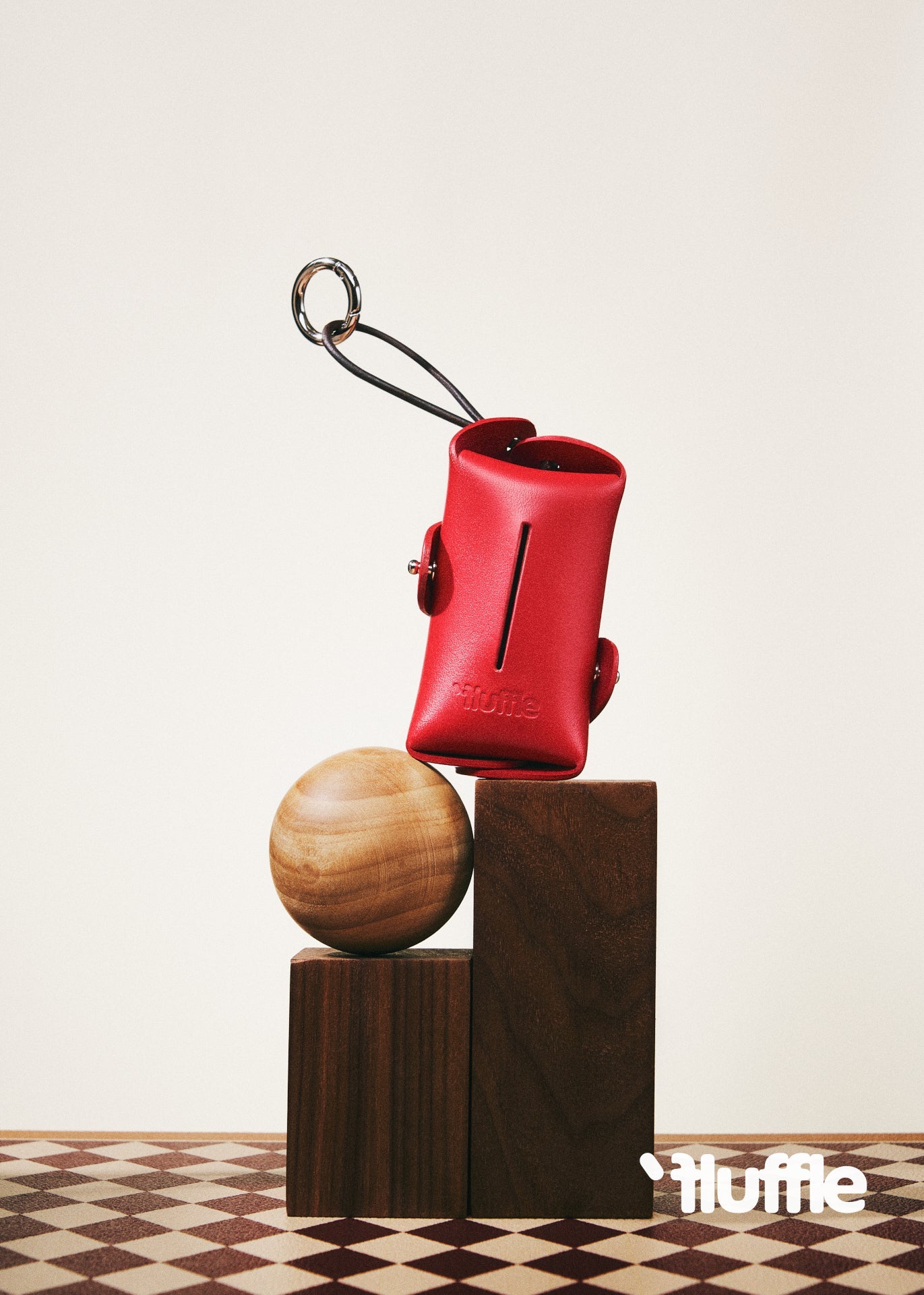 Poop Bag Holder レッド