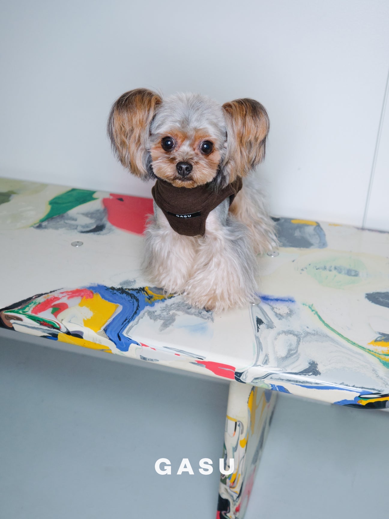 Flâner タイトフィットベスト ココアブラウン