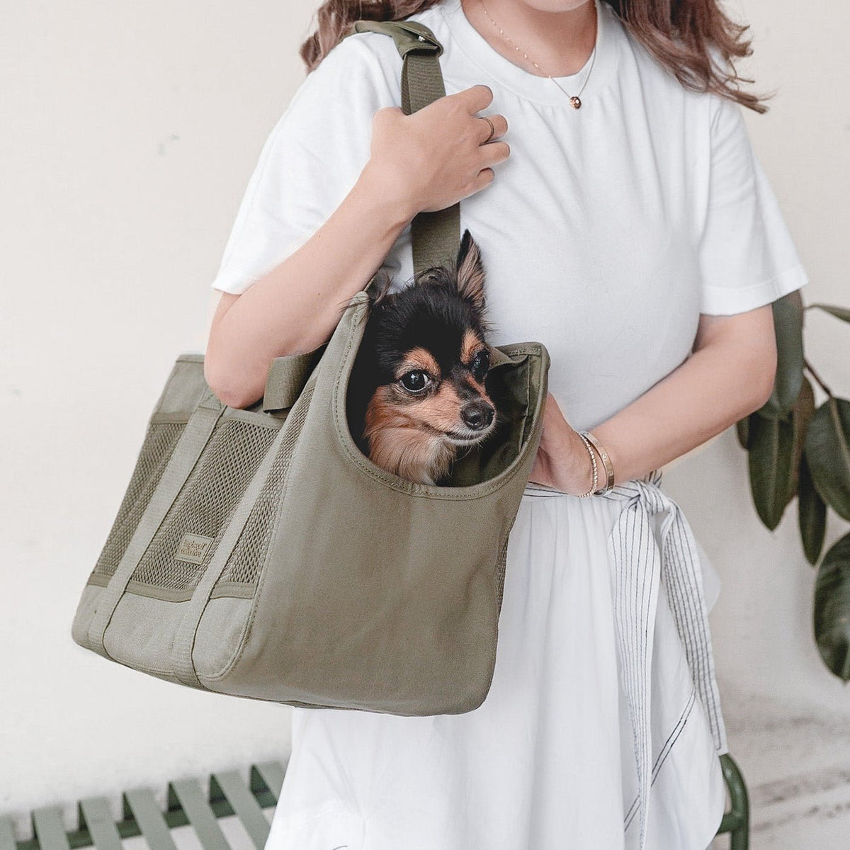キャリーバッグ・スリング SUBWAY Petite Pet Carrycot FERN SUBWAY Petite Pet Carrycot FERN – Ray Dog Kyoto