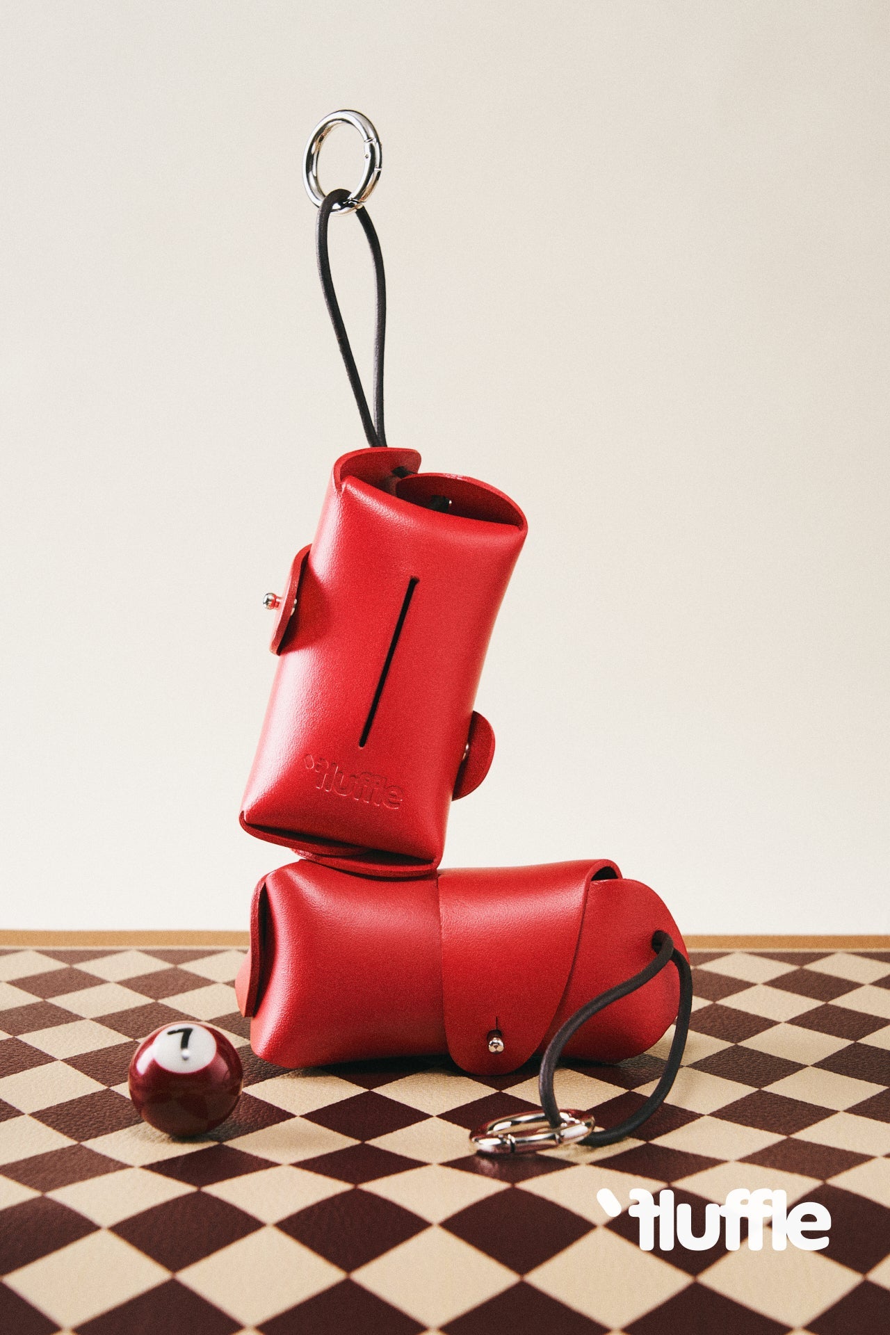 Poop Bag Holder レッド