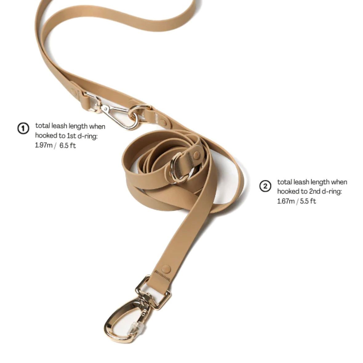 【New】Roam  Multi-Way Waterproof Leash LITE ライトグレー