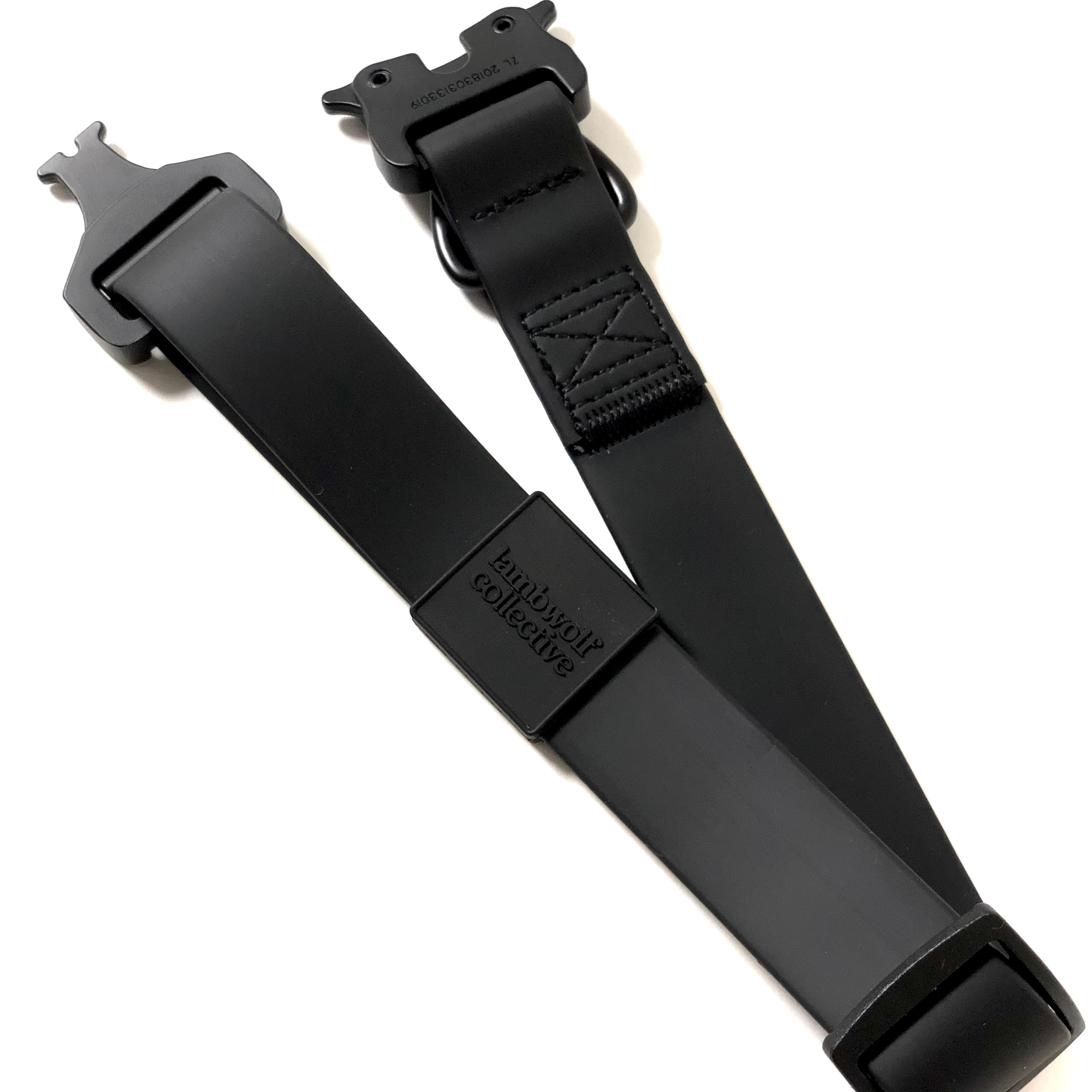 AVA QUICK-RELEASE METAL BUCKLE COLLAR BLACK