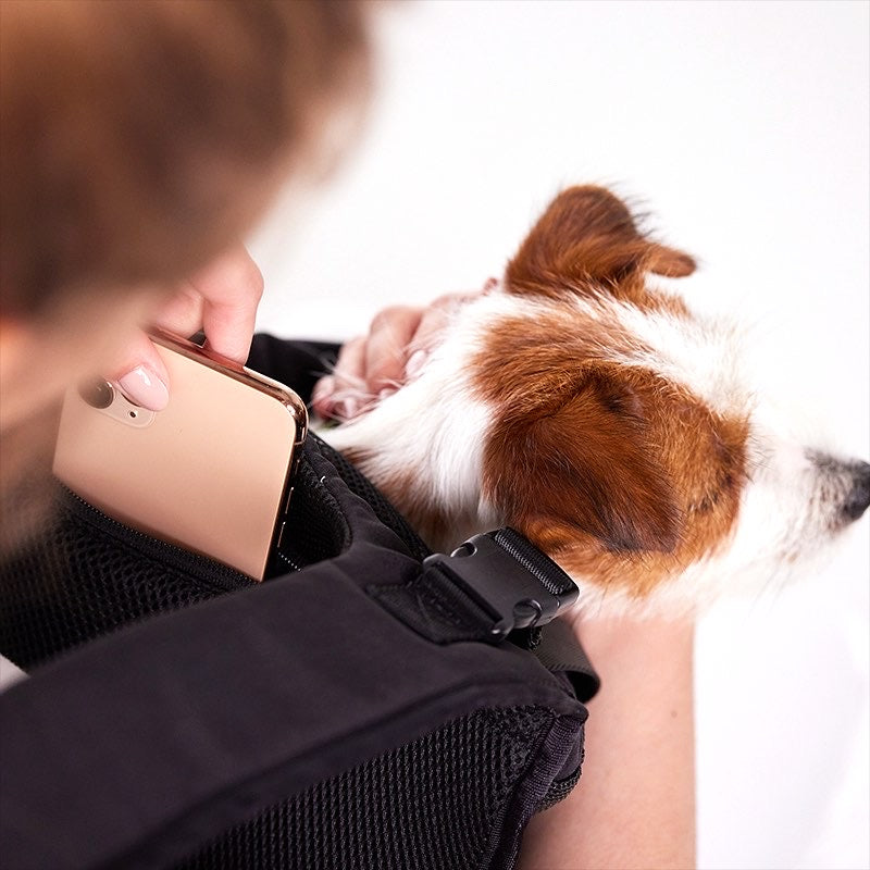 Let's Adventure Pet Carrie / Front & Backpack ブラック