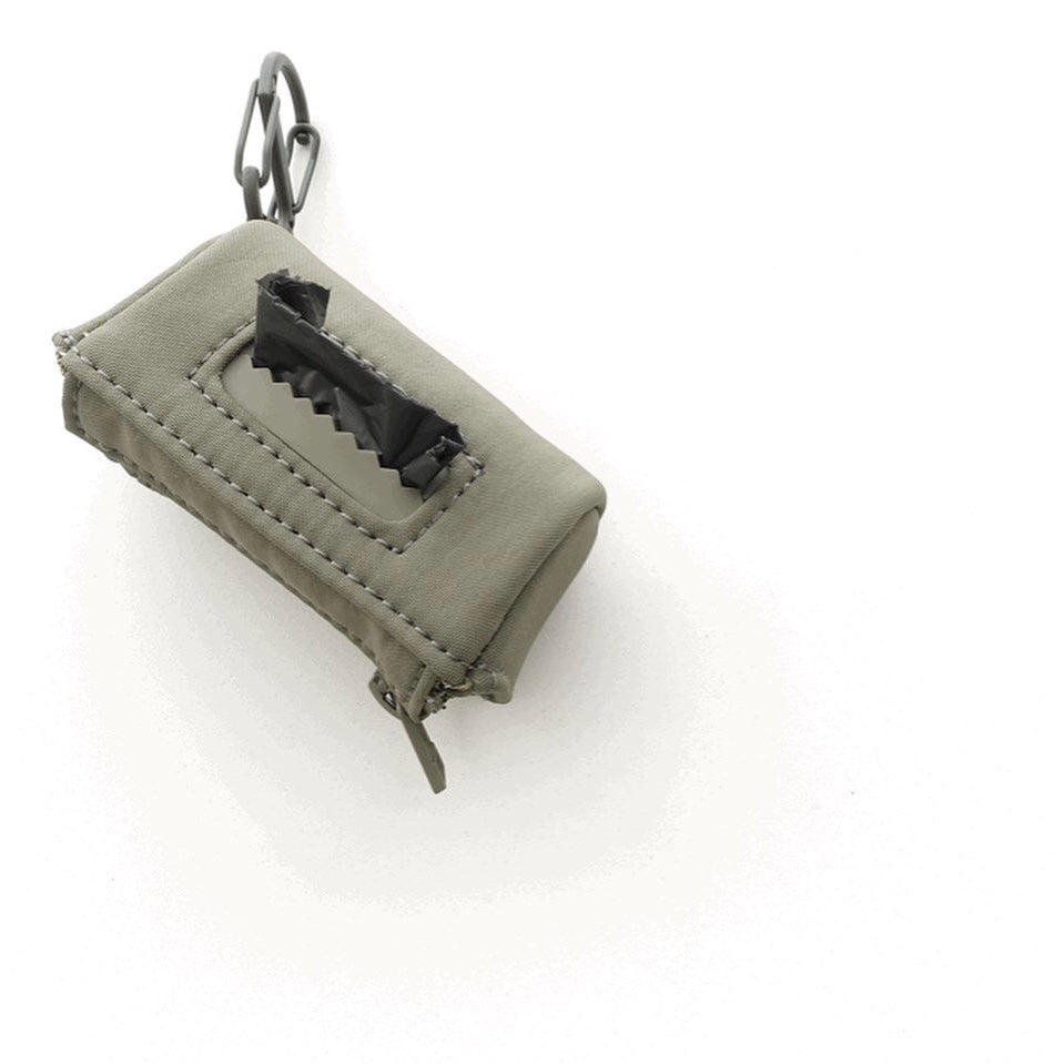 MEMO poop bag holder FERN