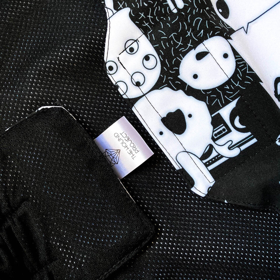 City Breeze dog raincoat™️ ドッグレインコート トロピカーナ