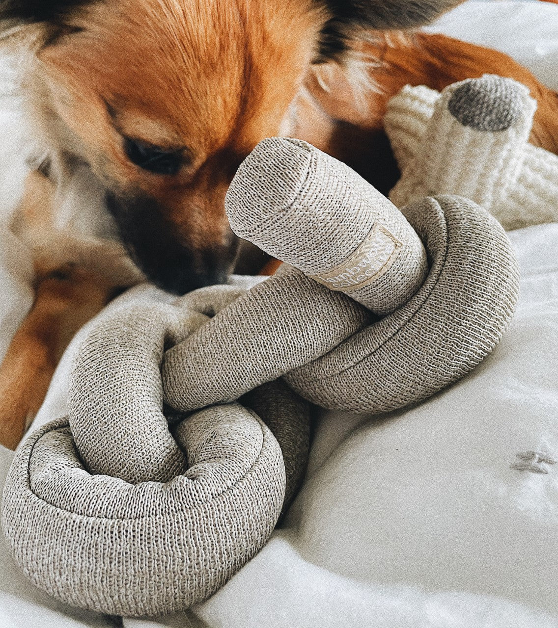 NOUNOU CRINKLE CLUSTERS TAN