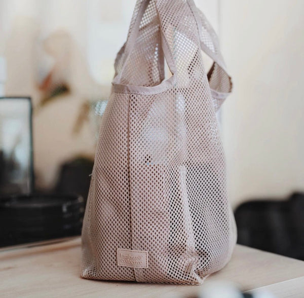 EVERYDAY MESH TOTE CAMEL