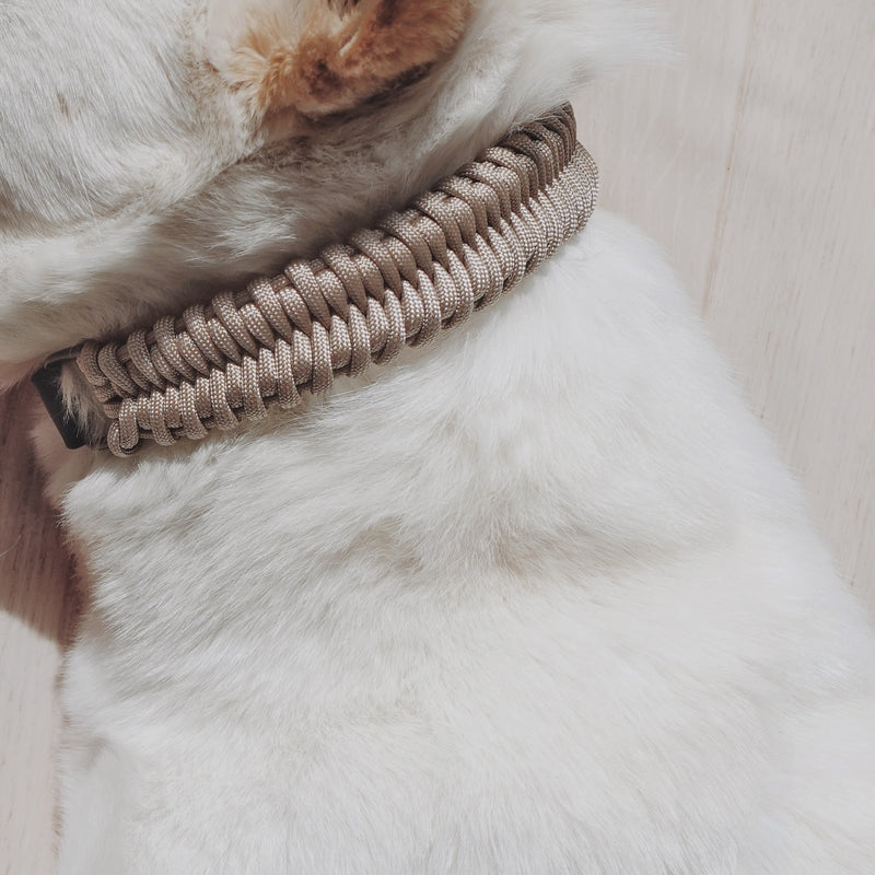 FOSSIL WIDE HANDWOVEN PARACORD COLLAR MOON